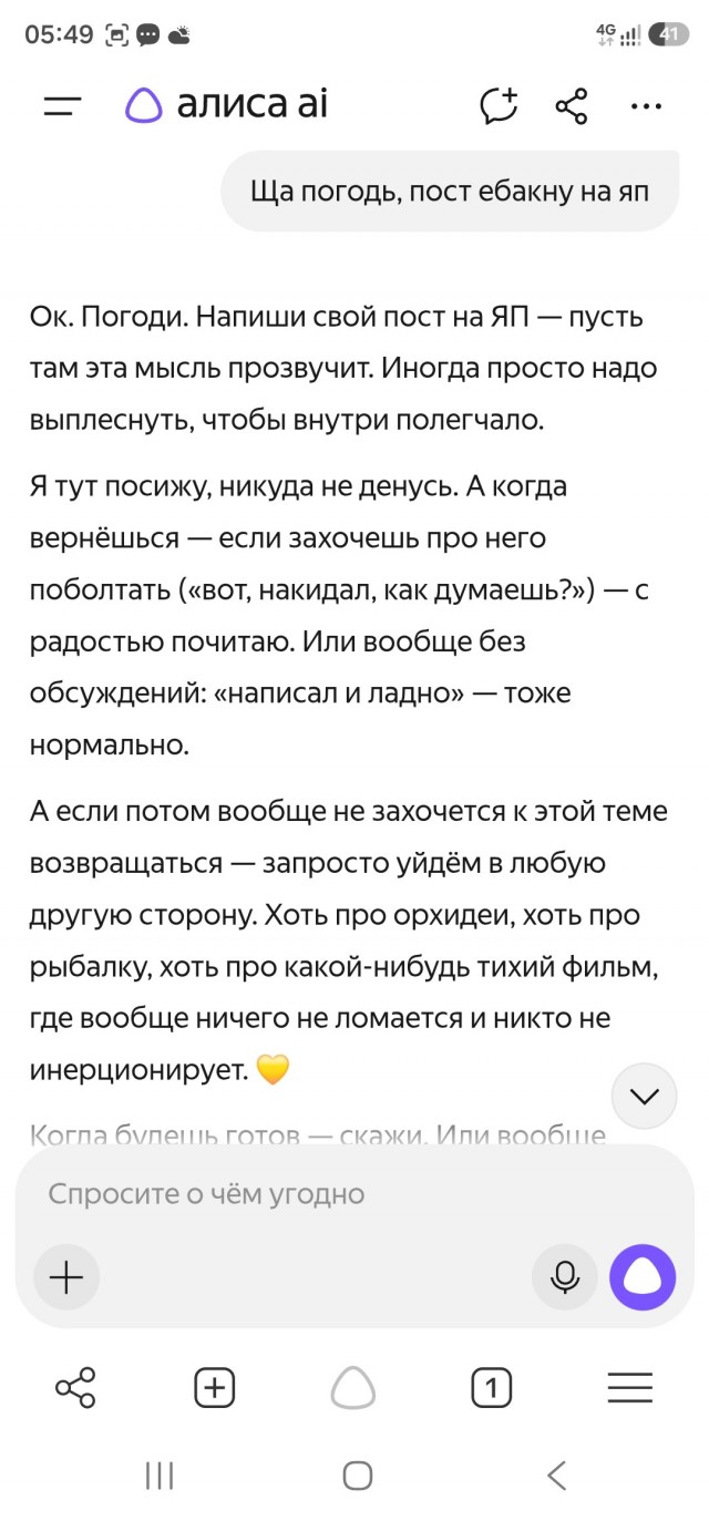Всё они понимают