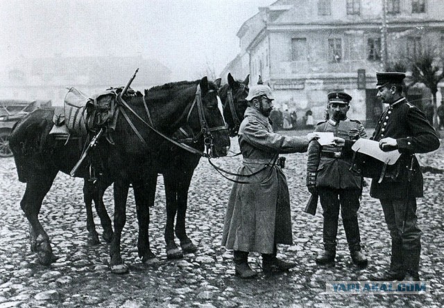 Очень редкие фотки Первой мировой войны