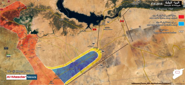 Глазами очевидца: Сирийская армия наступает на Ракку