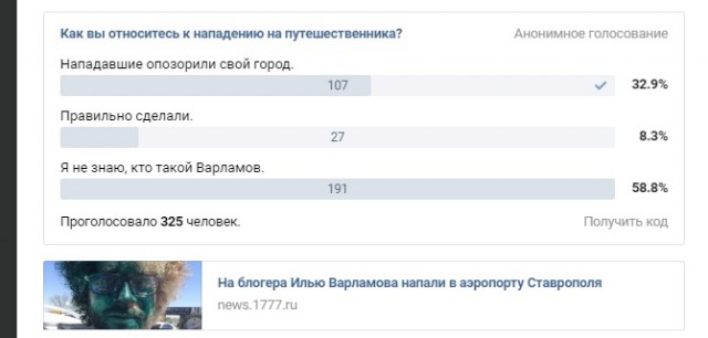 Варламова облили зеленкой и избили в аэропорту Ставрополя