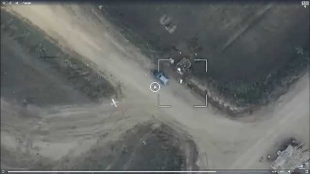 Работа боеприпаса "Ланцет".