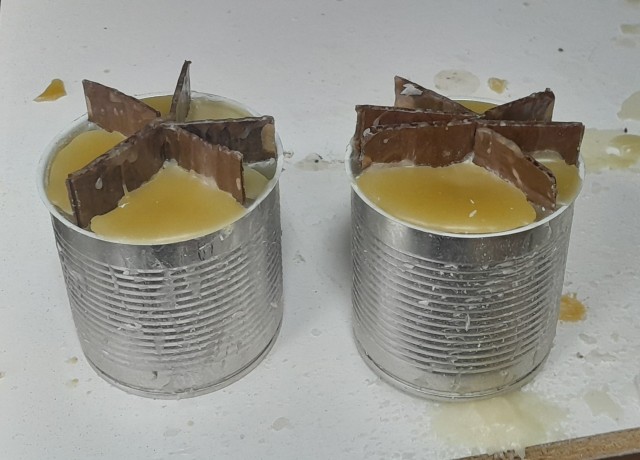 Блиндажная горелка или свеча