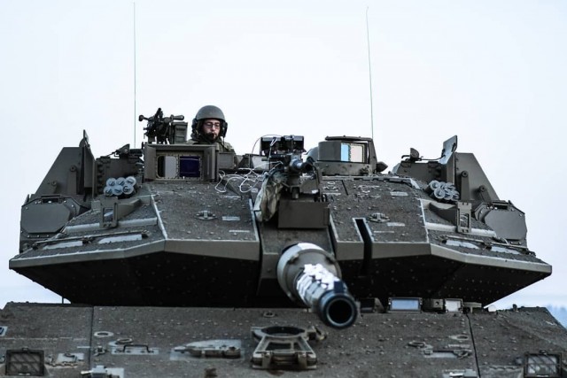 Минобороны Израиля: Израиль ведет переговоры о поставке в Европу танков «Меркава»