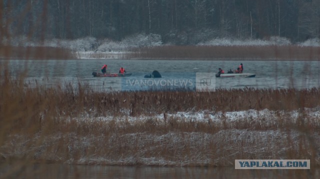 Видео падения Ан-22 в Уводьское водохранилище.