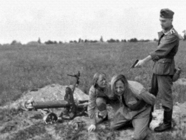 Фотографии второй мировой, многие цветные (фото)