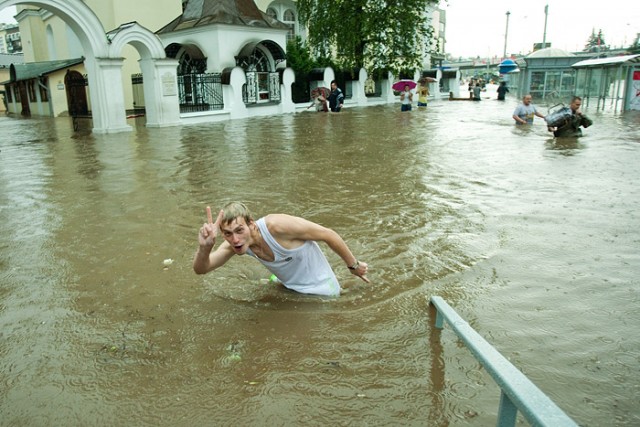 Дождик в Минске