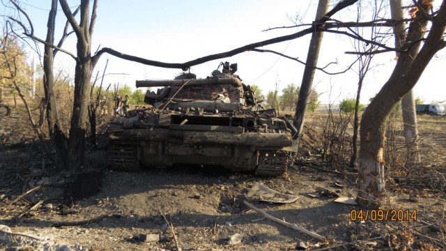 Бои за новосветловку, фоторепортаж