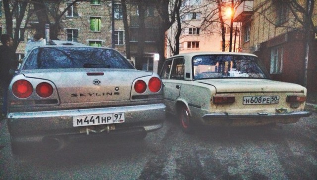 Как не стоит поворачивать на МКАДе