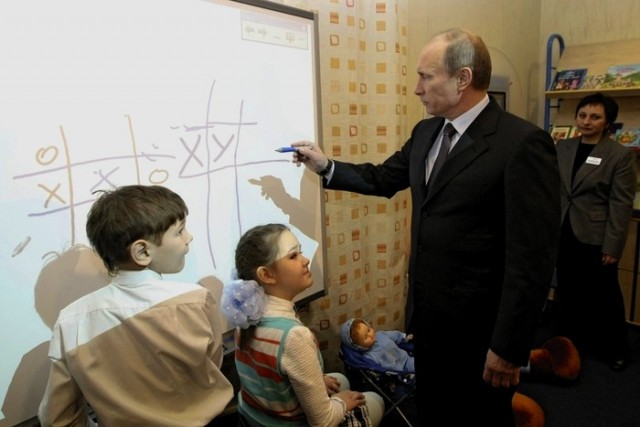 ВВП учит детей доброму, вечному