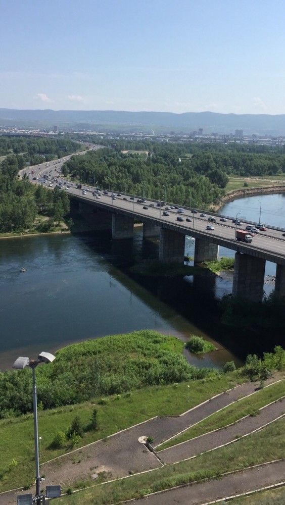 Живу в Красноярске