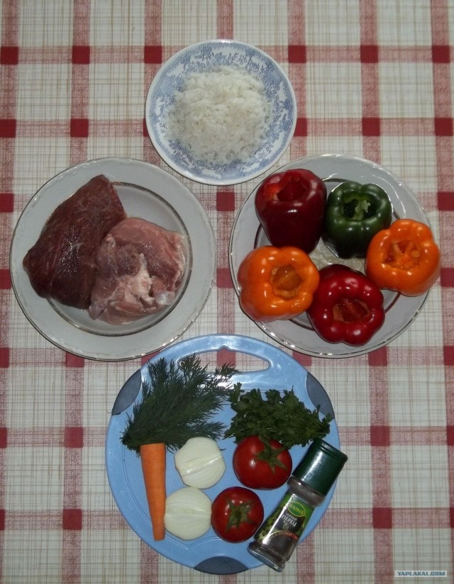 Перчики фаршированные