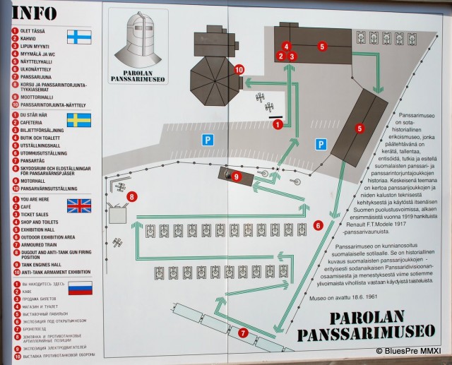 Музей бронетехники в Парола, Финляндия