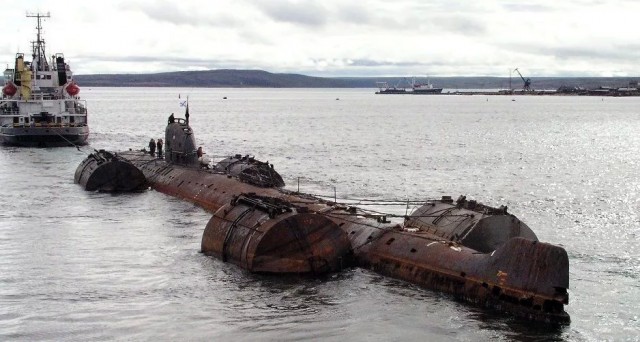 День в истории: 30 августа 2003 года затонула атомная субмарина К-159