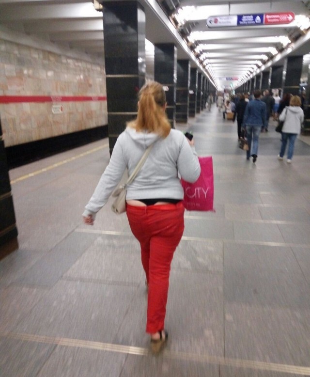 Модники из российского метрополитена