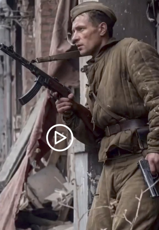 Обработка известных кадров ВОВ с помощью ии