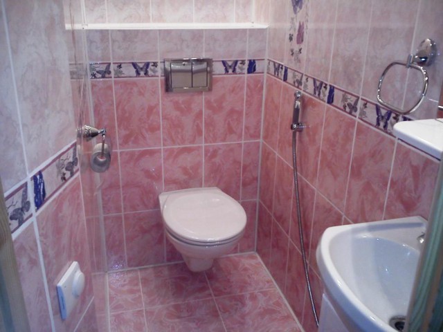 Ремонт второго этажа (Туалет)