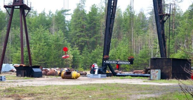 Заброшенная база военного снаряжения