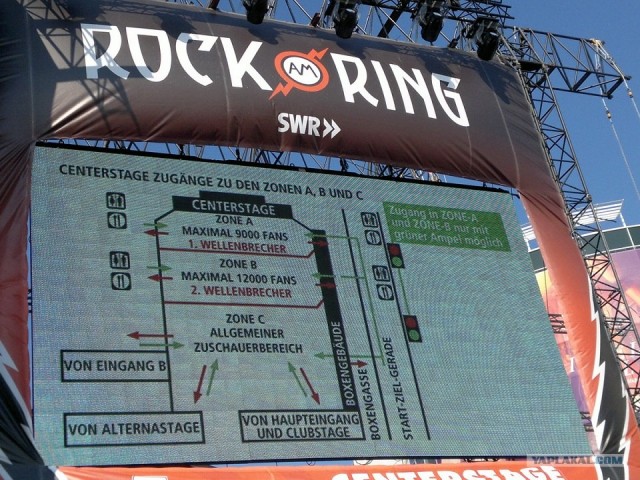 Поездка на крупнейший рок-фестиваль "Rock am Ring"