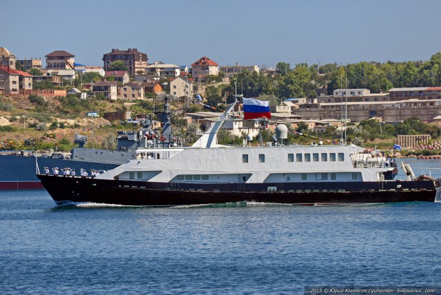 День Флота 2015 в Севастополе. Парад кораблей