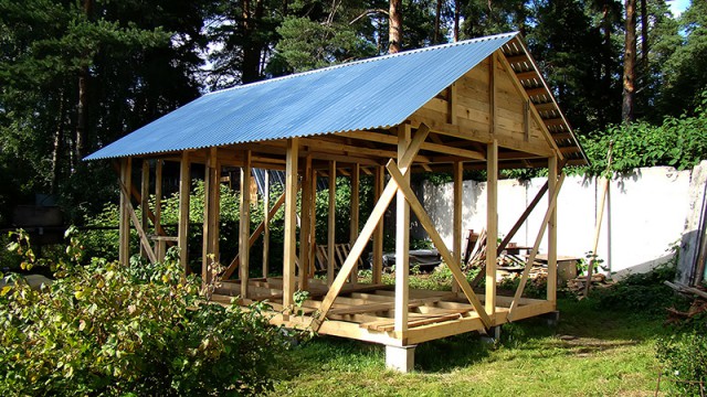 Бюджетная дача своими руками