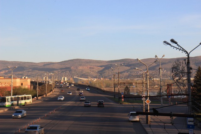 Сибирский город Красноярск