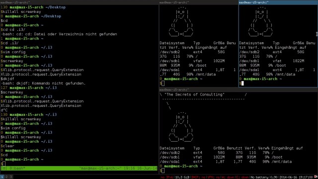 Установил linux... и понеслось