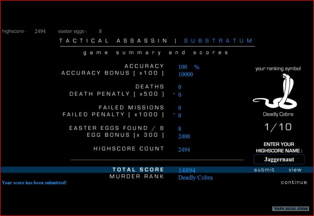 Tactical Assassin Substratum