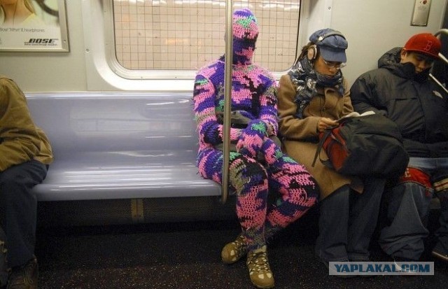 Внезапный пассажир в метро