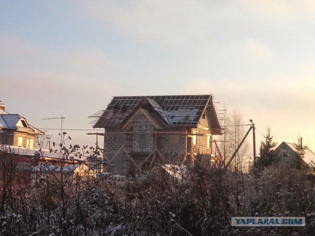 А вот моя домостройка