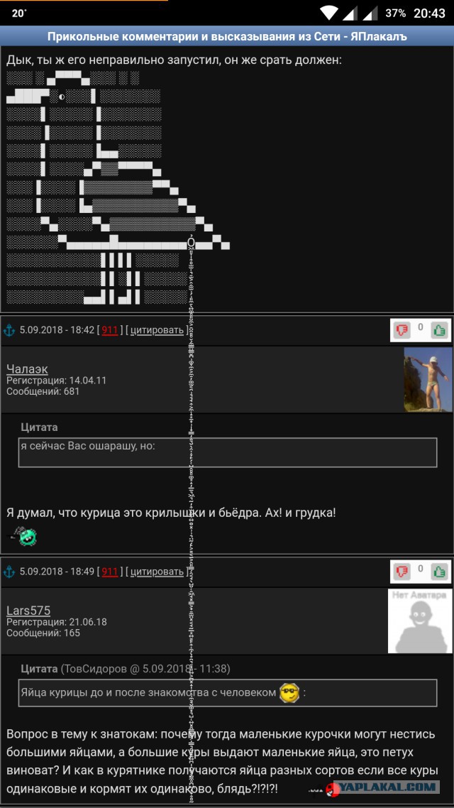 Прикольные комментарии и высказывания из Сети