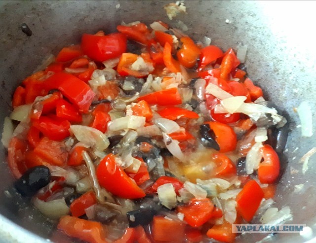 Пеппероната из курицы