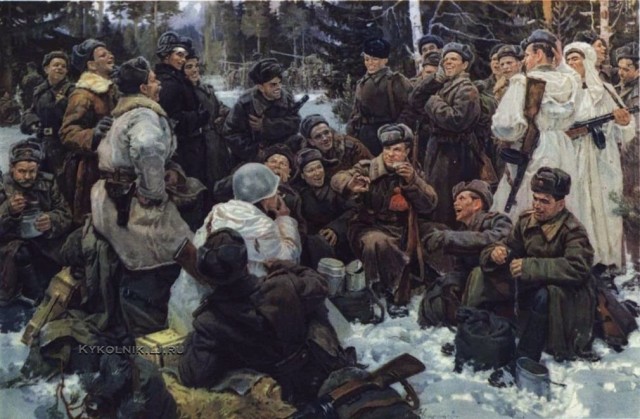 Великая Отечественная война в живописи