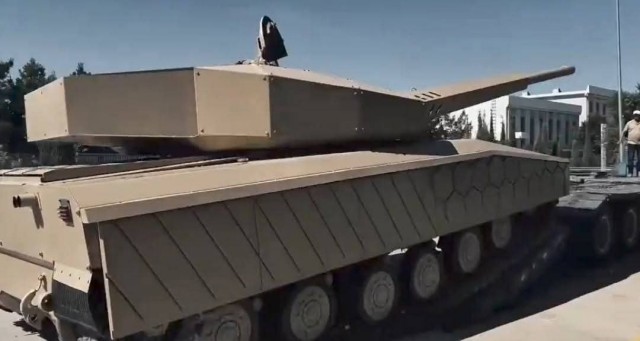 Узбекистан показал танк собственной разработки