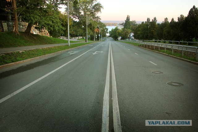 Самара без людей.