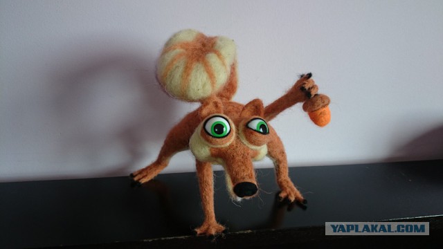 Игрушки из шерсти