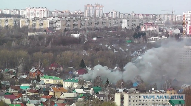 Взрыв пиротехники в Орле