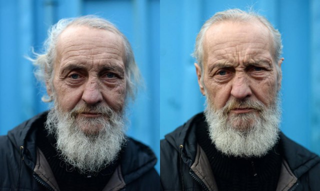 Петербургских бездомных подстригли под хипстеров