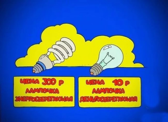 Минэнерго предложило запретить продажу ламп мощностью свыше 50 ватт