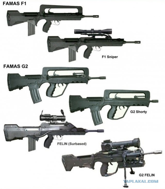 Винтовка FAMAS. Французская труба