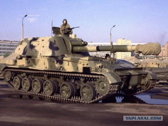 А какая военная техника была в вашем распоряжение?