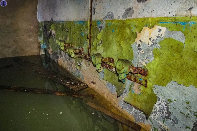 Старое заброшенное убежище редкого проекта. 30 лет оно было под водой