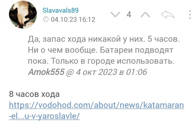 Российский электрокатамаран