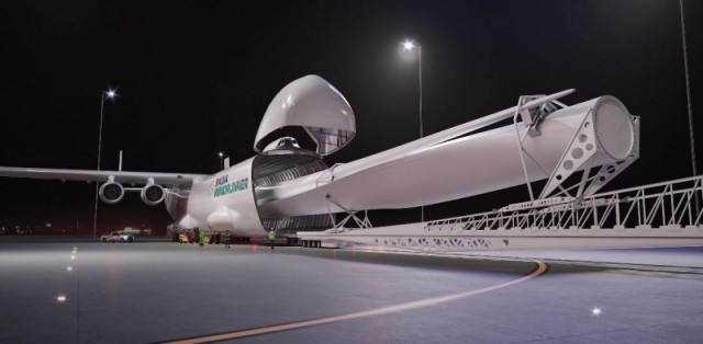 Radia планирует построить самый большой в мире самолет WindRunner