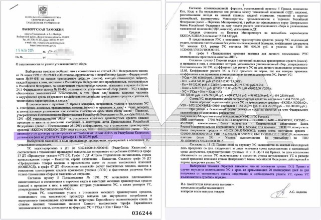 Владельцы 30 тысяч авто, ввезенных в РФ за последний год, обязаны доплатить утильсбор — так считает ФТС. С некоторых требуют до 3,5 млн рублей.