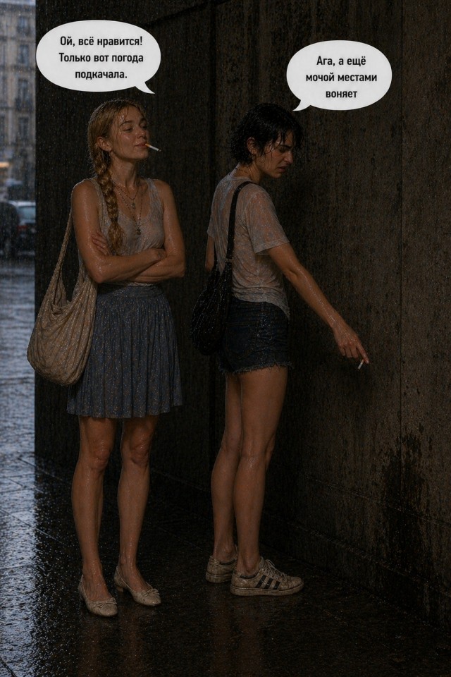 Комикс про стереотипный Питер