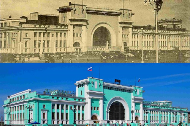 Новосибирск, тогда и сейчас
