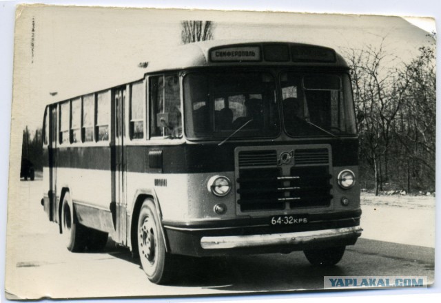 Подъем автобуса ЗИЛ 158...