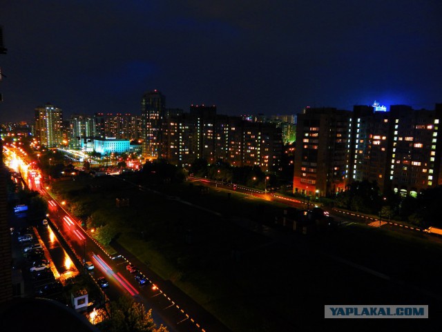 Ночные и вечерние фотографии Москвы