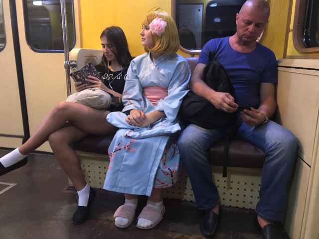 Модники, которые могут встретиться в метро