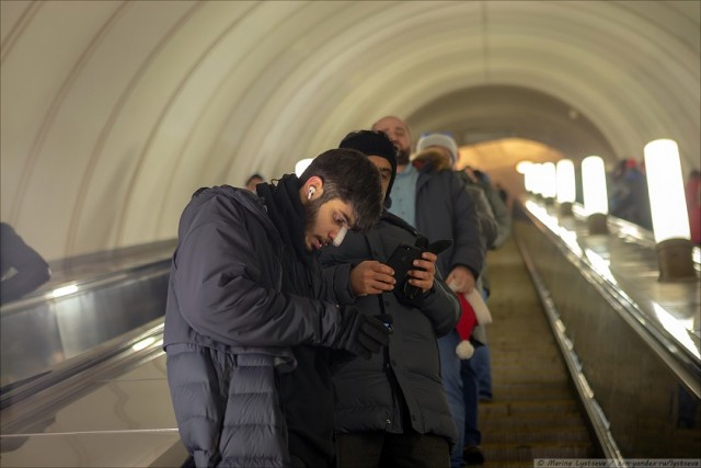 Как в центре Москвы Новый год встречали